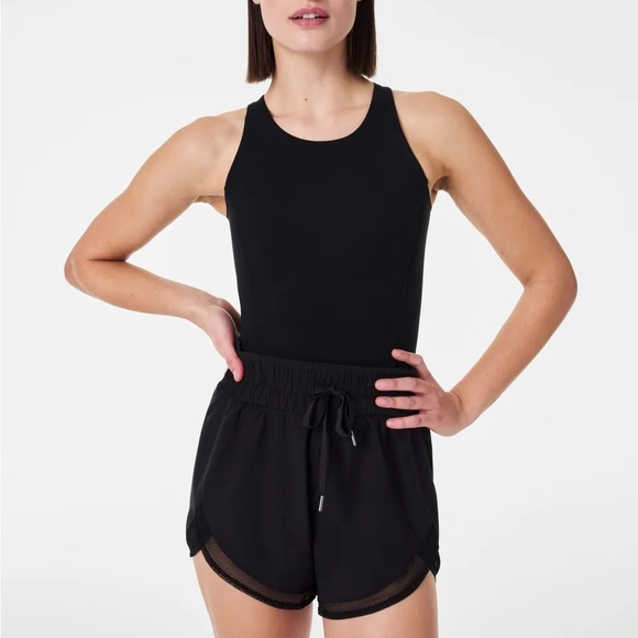 SPANX Pants - NEW SPANX Get Moving Easy Access Exercise Romper Very Black